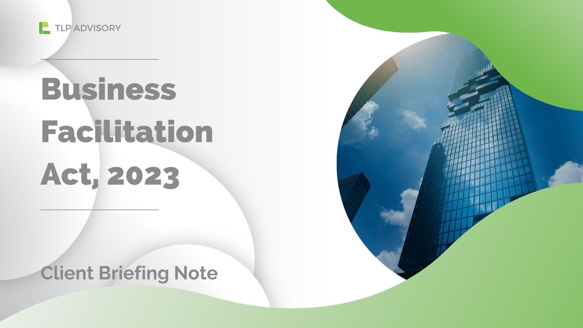 The Business Facilitation Act - 2023 - Pdf download